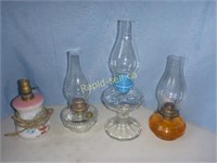 Assortment of Oil Lamps