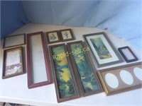 Assortment of Small Picture Frames