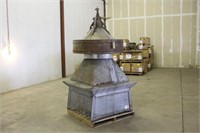 Badger Corrugating Co. Cupola, Approx 46"x46"x90"