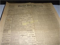 Collectible Guelph Newspapers