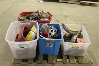 (4) Totes of Assorted Honda Z50 & CT 70 Parts