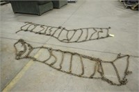 (2) Tire Chains, Approx 27"x117"