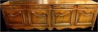 COUNTRY FRENCH WALNUT SIDEBOARD