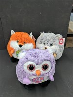 3- 8 In Plush Animals For Mom