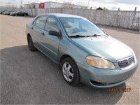 2005 TOYOTA COROLLA 150994 KMS