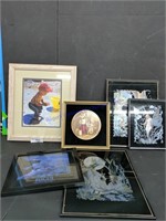 Assorted Photos In Frames