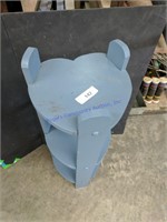 Primitive Blue Heart Shelf