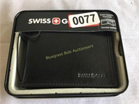 New Swiss Gear Men's Wallet Genuine Leather