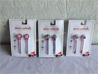 New Lot of 3 Stereo Earbuds
