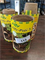 Approximately 24 " Jiffy Pots 3 "