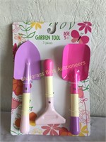 New Girls 3 Piece Garden Tool Set