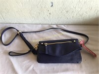 New Merona Crossbody Navy Blue Purse