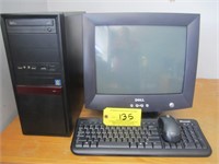 Desktop PC with Keyboard / Mouse / Monitor