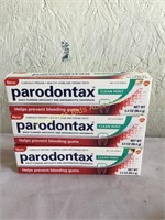 New Parodontax  Lot of 3 Clean Mint Toothpaste