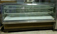 Stainless & glass display