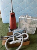Hoover Concept One Upright; Kmart Box Fan