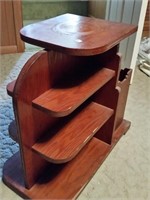 Wood Bookcase/Magazine Rack