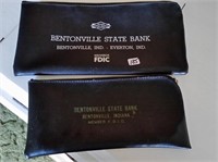 Bentonville State Bank Money Bags (2)