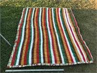 Funky Vintage Blanket / Quilt