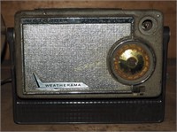 Vintage 60's Weatherama Motorola Radio