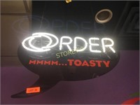 Order Sign - Toasty - 24" x 18"