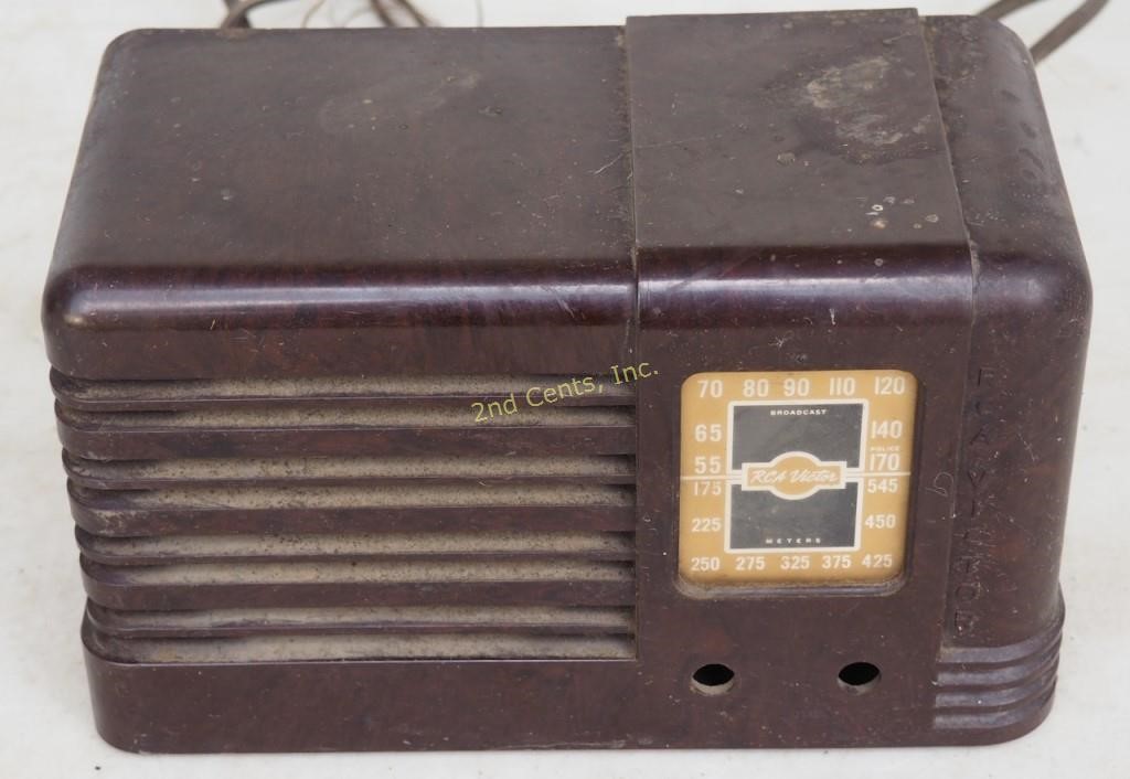 Vintage Radios, Furniture, Tools, Tubes Webcast Auction