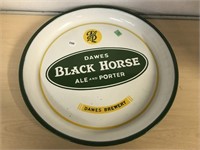Round Beer Tray - Dawes Black Horse Ale And Porter