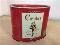 Vintage Tin - Cavalier Cigarettes