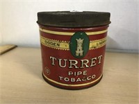 Vintage Tin - Turret Pipe Tobacco