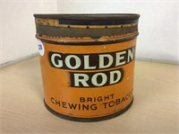 Vintage Tin - Golden Rod Chewing Tobacco