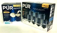 PUR Stainless Faucet Filter & 7-Pack Refills