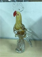 Blown Glass Bird Decoration