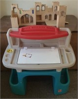 Kid's Castle and Easel