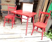 Children's' Table & Chairs