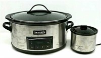 Crock Pot Slow Cooker & Little Warmer