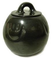 Santa Clara Pottery Cookie Jar - Margaret Tafoya