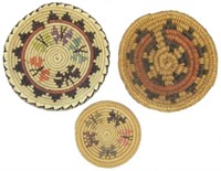 3 Navajo Baskets - Rose Ann Whiskers