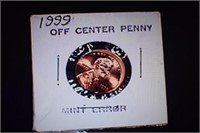 1999 Off-Center Penny (Mint Error)