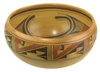 Hopi Pottery Bowl - Garnet Pavatea (1915-1981)