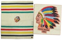 Pacific Indians Point Blanket
