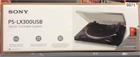 Sony Stereo Turntable System $98 Retail