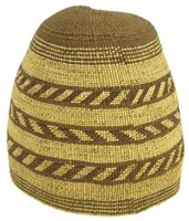 Wintu Basketry Hat