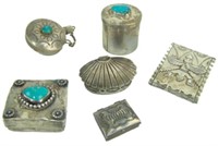 Vintage Navajo Silver Items