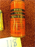 Lot of 2 Tube Repair Kit and Camel Tube Patch Tins
