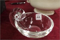 Steuben Snail Bowl