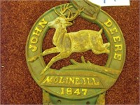 John Deere Cast Iron Wall Hanger