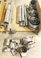 LOT OF QUICK FIT PIPE, BLAST GATES