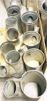 LOT OF LARGE QUICK FIT PIPE