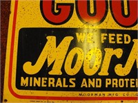MoorManâ€™s Advertising Sign