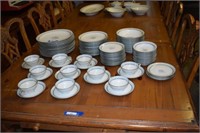 Noritake "Bluebell" Dinner Plates, Cups & Saucers